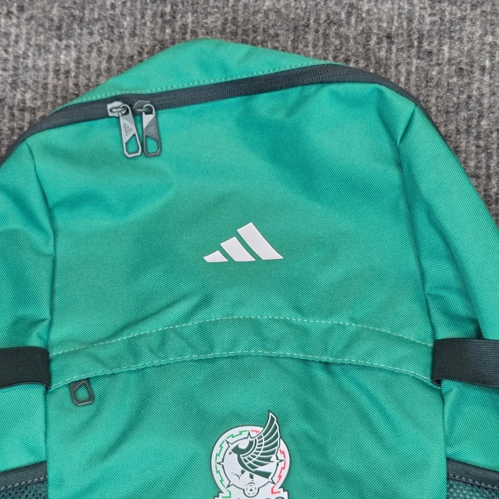 Adidas Mexico National Team Backpack Unisex OS Green Soccer Bag New With Tags